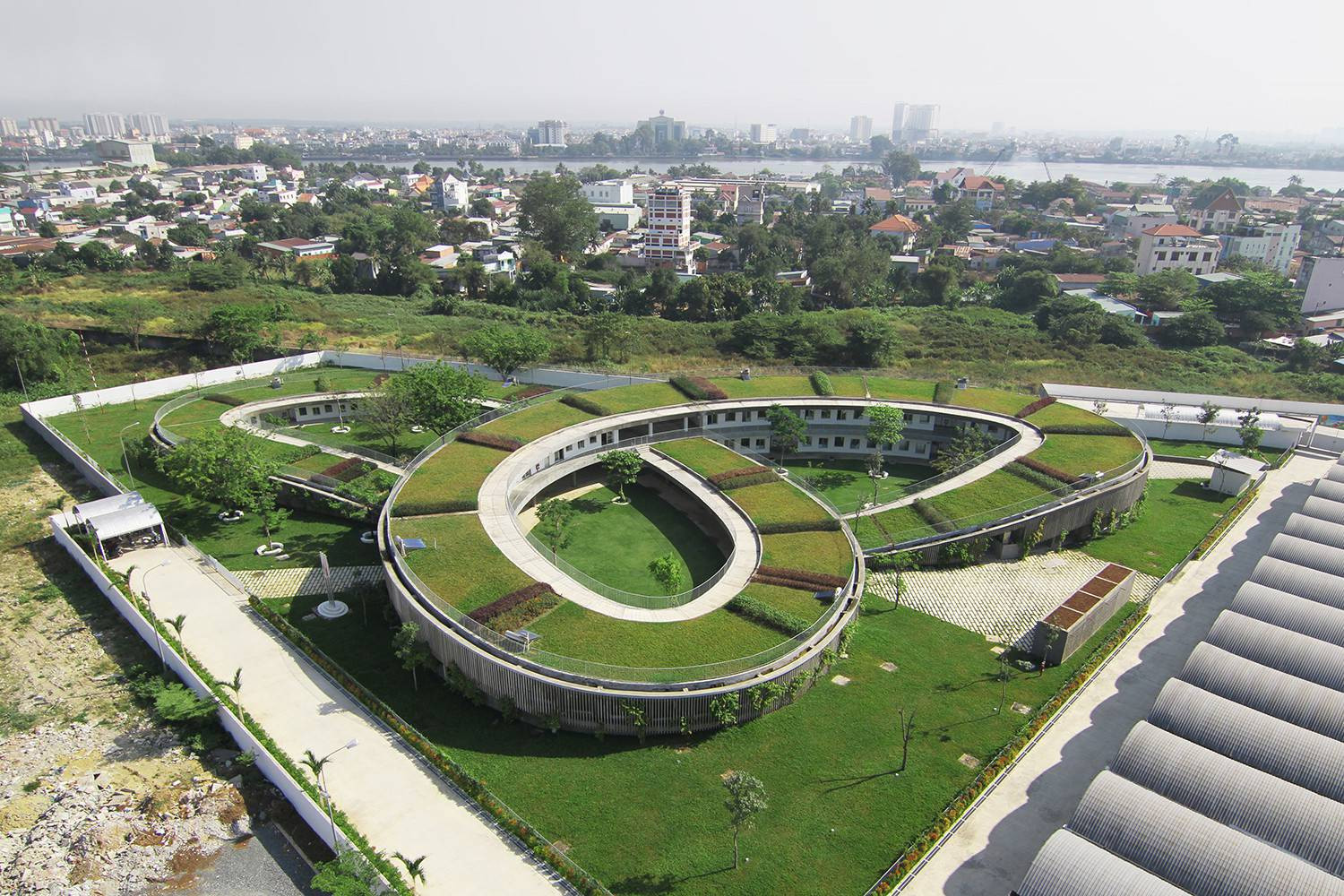 gremsy, peyzaj, vietnam, sürdürülebilirlik #anaokulu, dong nai, vo trong nghia architects