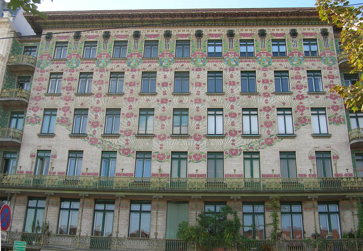 wagner, majolikahaus, viyana, deniz balık