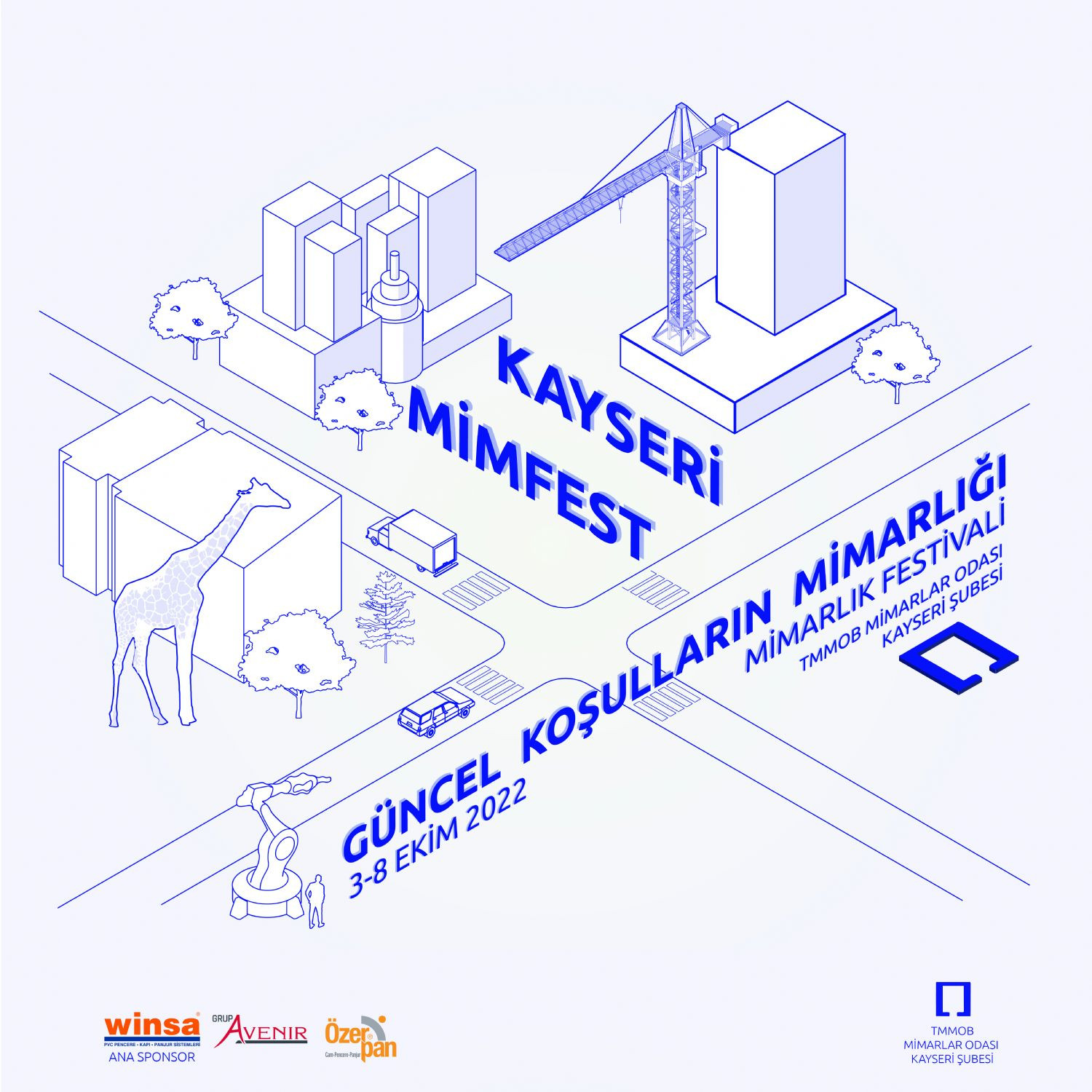 Kayseri Mimarlık Festivali afiş 