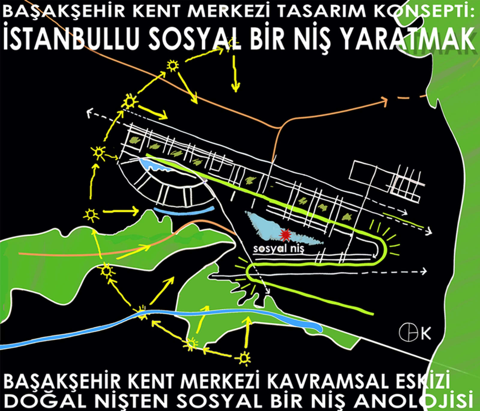 Başakşehir Kent Merkezi II Kademeli - Ulusal Kentsel Tasarım Proje Yarışması