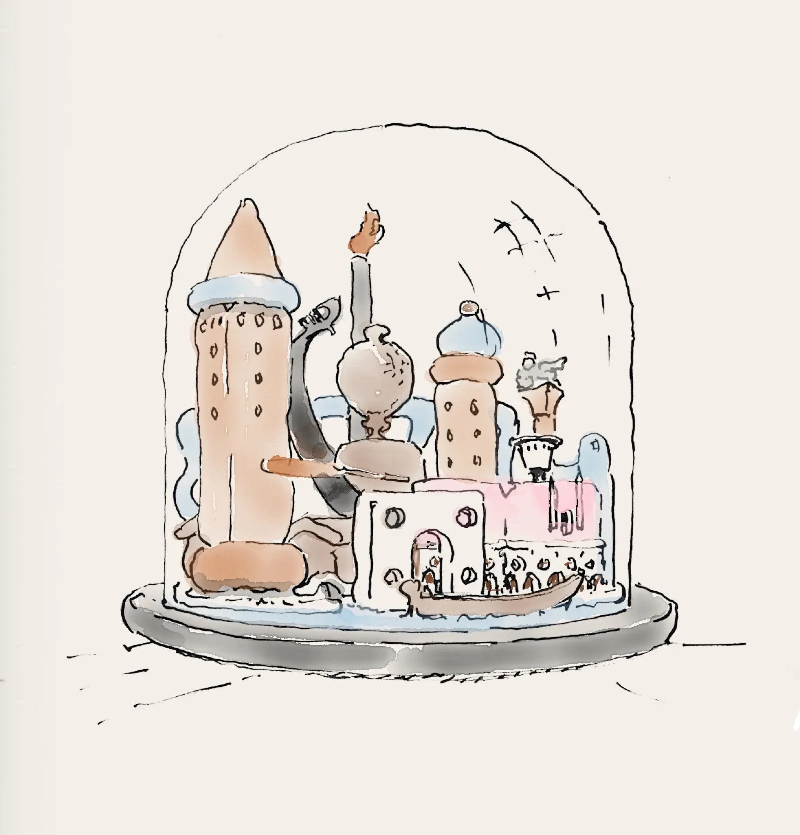 Margherissima / Venice in a Bell Jar / Nigel Coates