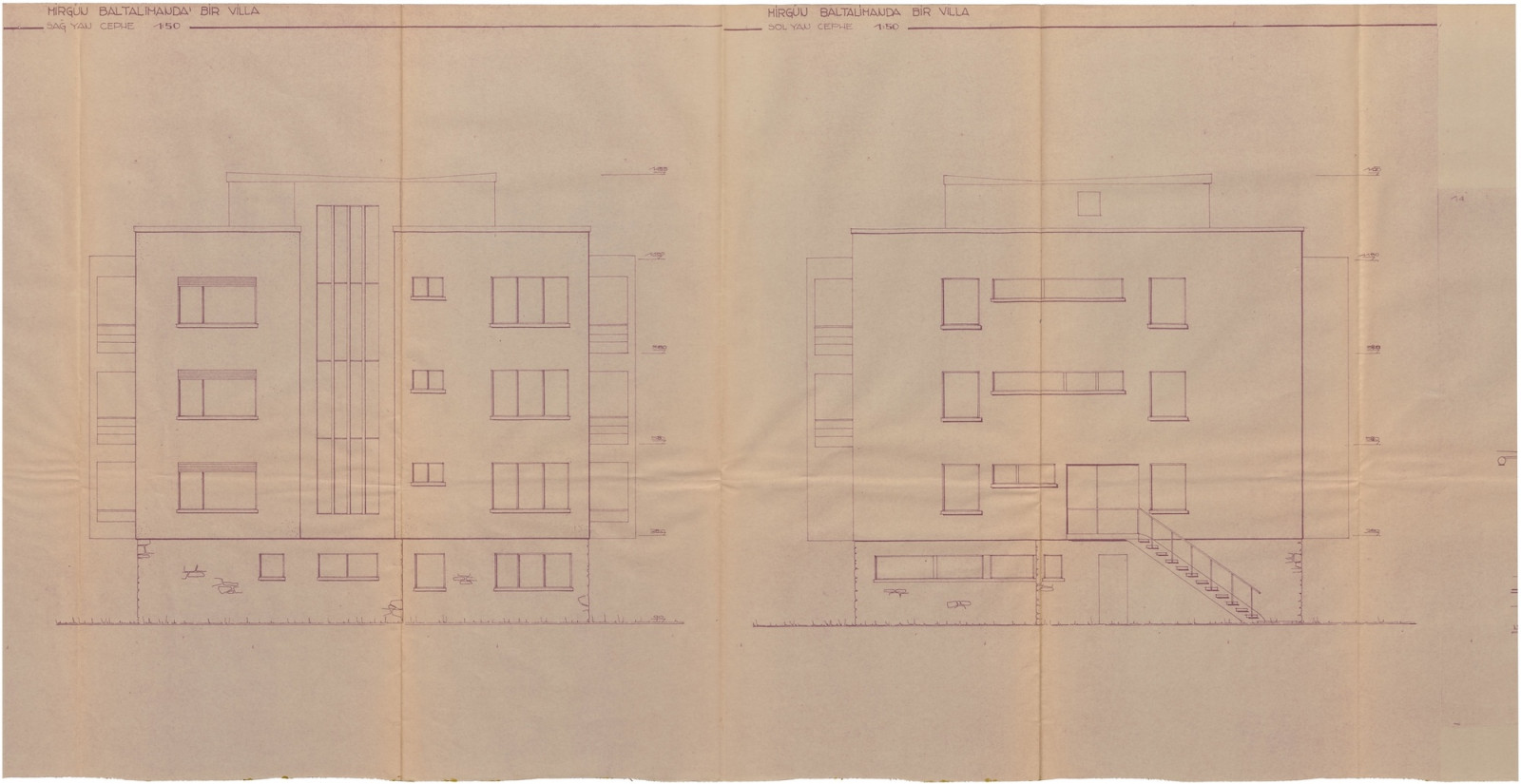 Baltalimanı’nda Bir Villa Projesi, 1967