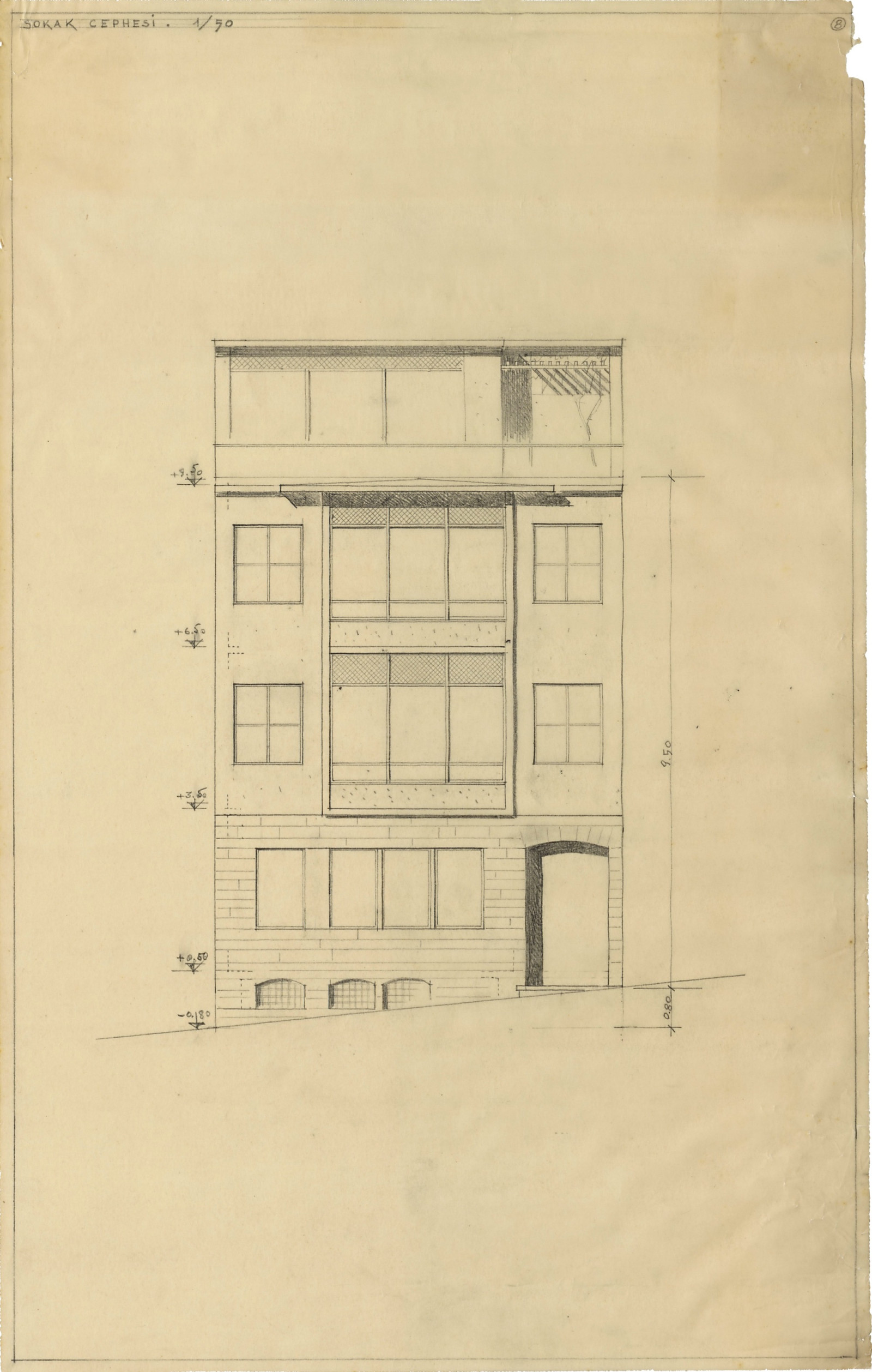 Büyükdere’de Nilüfer Gökay Apartmanı, 1962