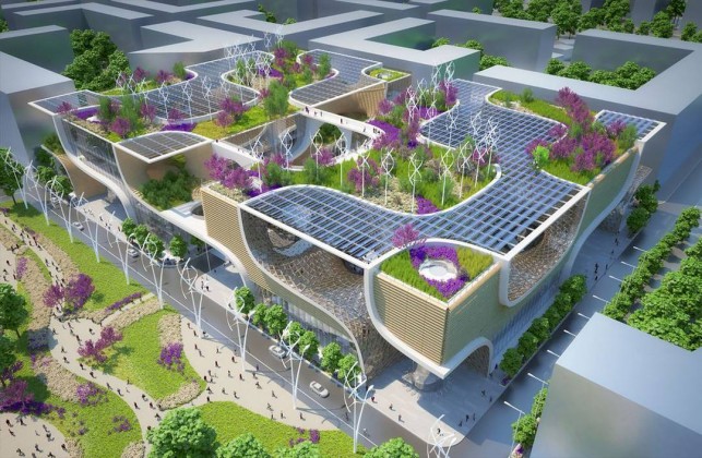 sürdürülebilirlik,karma yapı,vincent callebaut architectures,avm,habitat, 